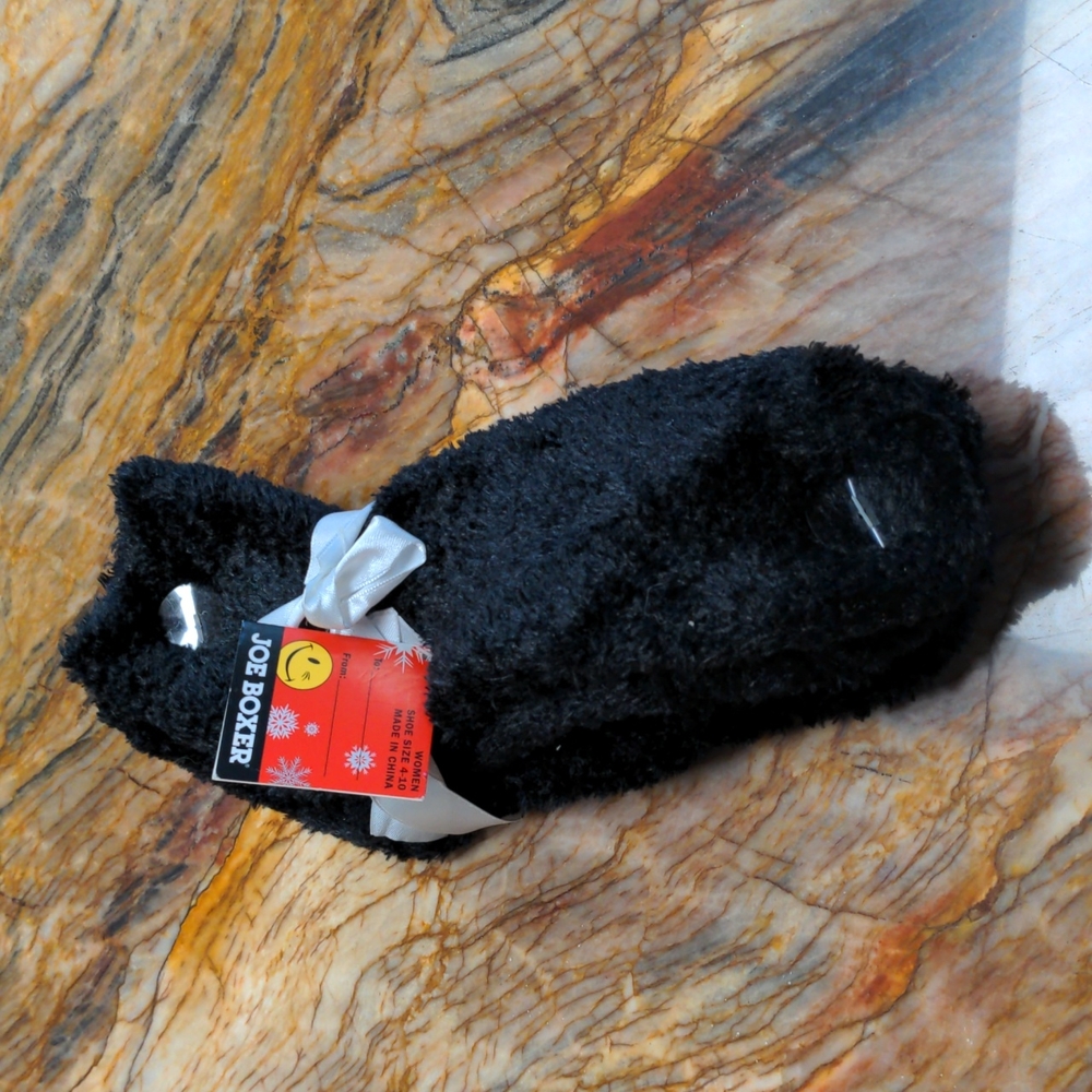 JOE BOXER Black Ladies Socks NEW